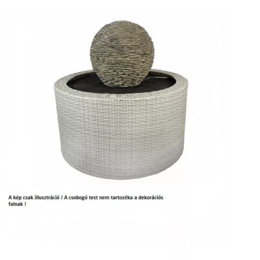 Ubbink- Medence takaró fal kerti csobogókhoz- Wicker VII (1322039)