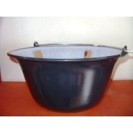 Bogrács zománcozott, 22 liter