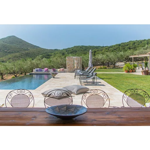 Travertin mészkő burkolat  GEA, 61x40,6 cm