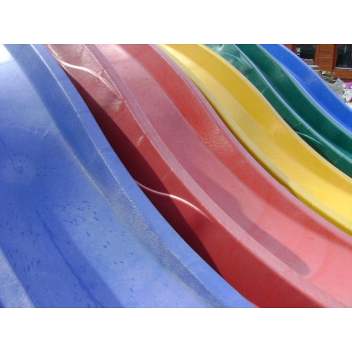 Csúszda 2,9 m HDPE, ciklámen