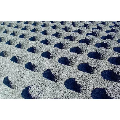 Eséscsillapító gumilap, 4 cm, zöld 100x100cm