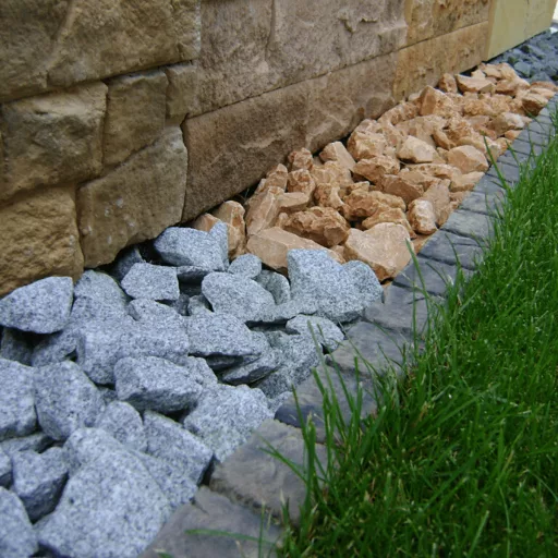 Fahatású ágyásszegély- 50x25x5cm