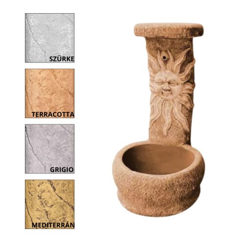 Fabro-Napsugaras ivókút terracotta (600172T) 
