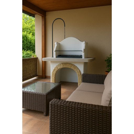 Fabro-Nádika kerti grill (600340)