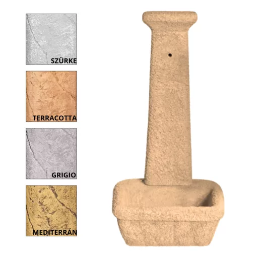 Fabro-Caorle ivókút terracotta 