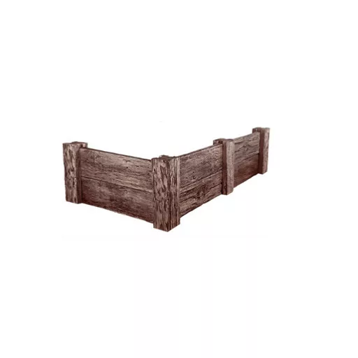 Kiskert- Köztes "H" elem- 16,5x16,5x60cm