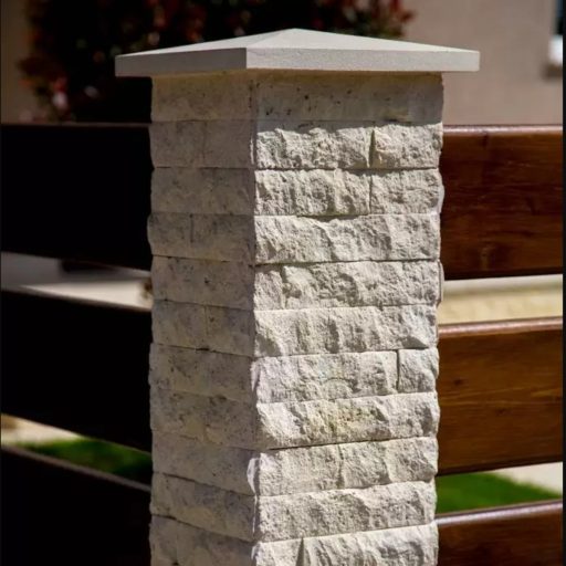 Falburkolat Split Face 50x10x2cm, Smoke (600600)