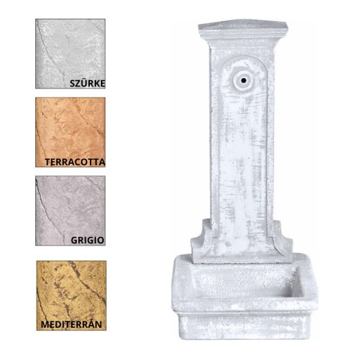 Fabro-Monza kút szürke (600998-SZ)