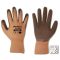 Védőkesztyű PERFECT Grip Brown latex 8"