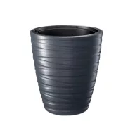 Kaspó kerek MAZE/ antracit ( DBMZ500/S433 )
