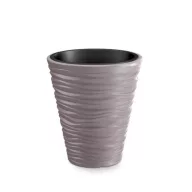 Kaspó vízsz.hullámos SAND/mocca (DBSA400/7529U)