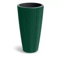   Kaspó ORO magasított kerek 40 cm, fenyőzöld(DHOR400/2411U)