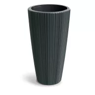   Kaspó ORO magasított kerek 40 cm, sötét szürke(DHOR400/419U)