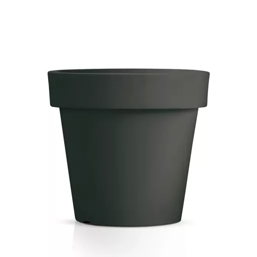 Virágcserép műanyag LEXO 91,5 cm antracit 