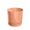 Kaspó TUBO P BETON EFFECT 39cm, terracotta (DPOP400E/R624)