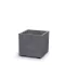 Kaspó SIERRA SQUARE BETON EFFECT 40 cm, marengo(DSI400E/425U)