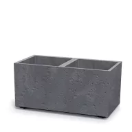 Kaspó SIERRA CASE BETON EFFECT 80 cm, marengo(DSI800E/425U)