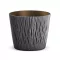 Kaspó Sandy Round ECO WOOD, antracit (DSR220W/S433)