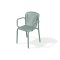 Kerti szék karos magastámlás BRENE, verde