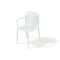 Kerti szék karos magastámlás BRENE, fehér