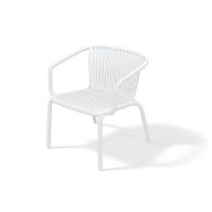 Kerti szék karos BRENE, fehér