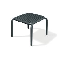 Kerti kis asztal BRENE, szén fekete