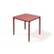 Kerti étkező asztal BRENE, retro vörös