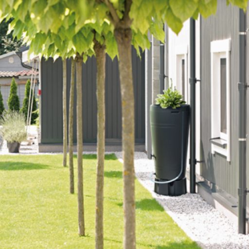 Esővízgyűjtő Tanker 230 Tube, terrakotta (IDM230/R736)