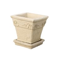 Jován Etna kaspó alátéttel fehér