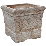 Jován Budapest kocka váza 90x90cm barna