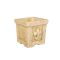 Jován Firenze kocka váza Bézs (23cm)