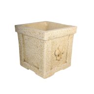 Jován Firenze kocka váza bézs (50cm)