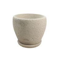 Jován Innova Kerek Váza Alátéttel 55cm, fehér