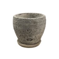 Jován Innova Kerek Váza Alátéttel 55cm, szürke