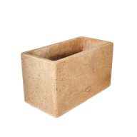 Jován Innova Minimál M virágláda alacsony, barna 