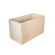 Jován-Innova Minimál M virágláda alacsony, fehér