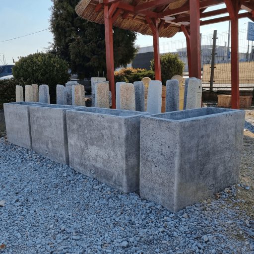  Jován Innova Minimál L virágláda magas , szürke