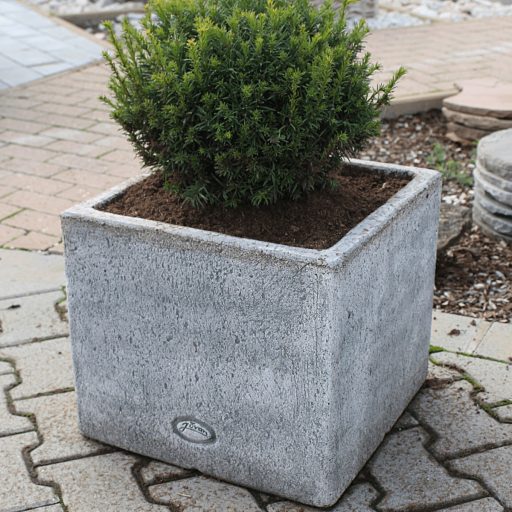 Jován Innova Minimál kocka váza, bézs 