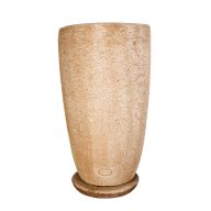   Jován Innova Minimál Kerek Álló Váza alátéttel (L méret), barna