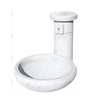 Jován Trend kerek kút alacsony, fehér (JOVKU018/fehér)