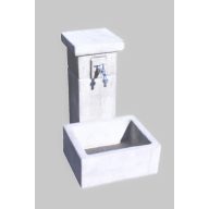 Jován Innova Zen kút szögletes, alacsony, fehér