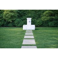 Jován Innova Bali kút szögletes, alacsony, fehér