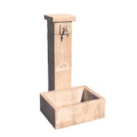 Jován Innova Bali kút szögletes, magas barna