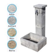 Jován Innova Bali kút szögletes, magas szürke