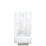 Jován BALI Minimál Nagy Kerti Kút, Fehér