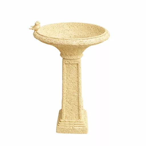 Jován Róma Madárfürdető Magas Bézs