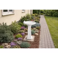 Jován Róma Madárfürdető Magas Fehér