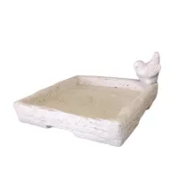 Cinke Madáritató Szögletes Fehér