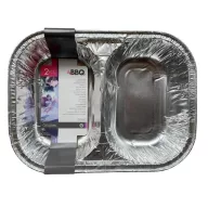 Alumínium grill tálca 35x26x6 cm, 2 db/ csomag
