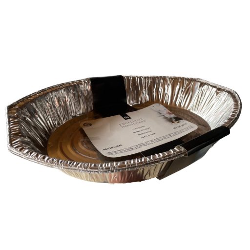 Alumínium tálaló tálca ovális, 35x23,5cm 2 db/csomag